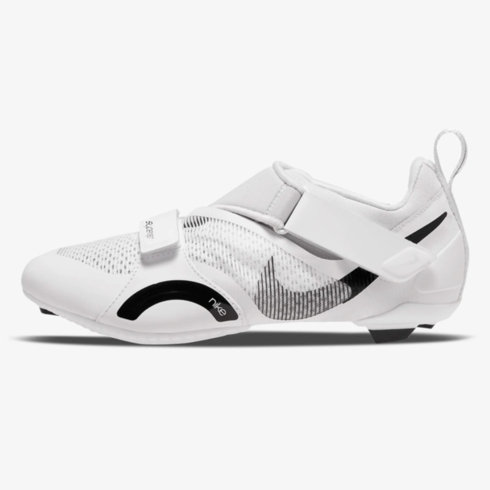 NWOT Nike SuperRep Indoor Cycling Shoe White Grey Women’s Sz 7.5 Mens Sz 6